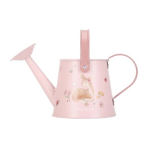 REGADERA METAL FAIRY GARDEN ROSA