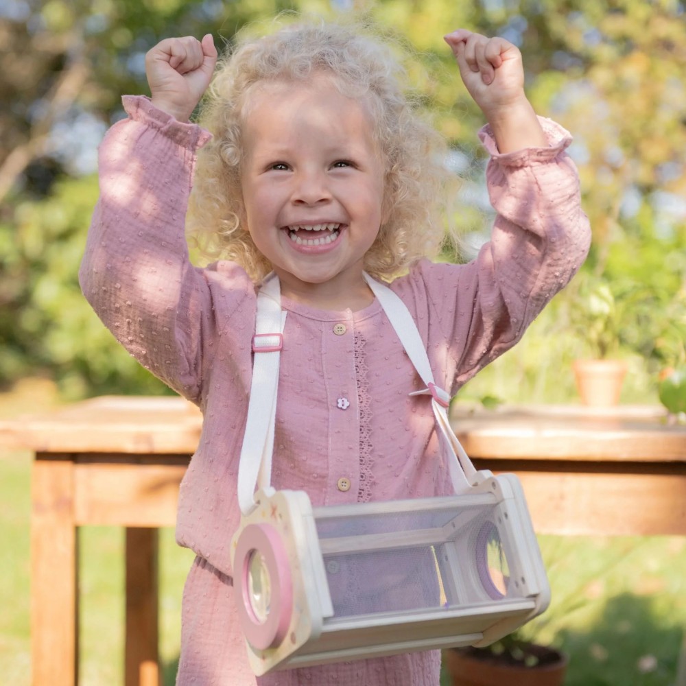 CAJA INSECTOS CON LUPA FAIRY GARDEN