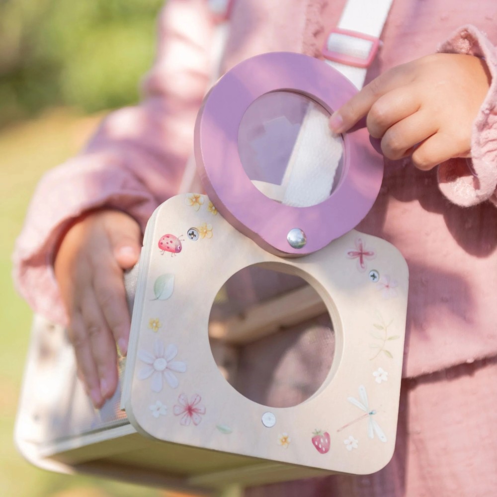 CAJA INSECTOS CON LUPA FAIRY GARDEN