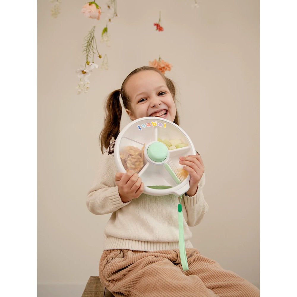 CAJA ALMUERZO GRANDE SNACK SPIN VERDE 2