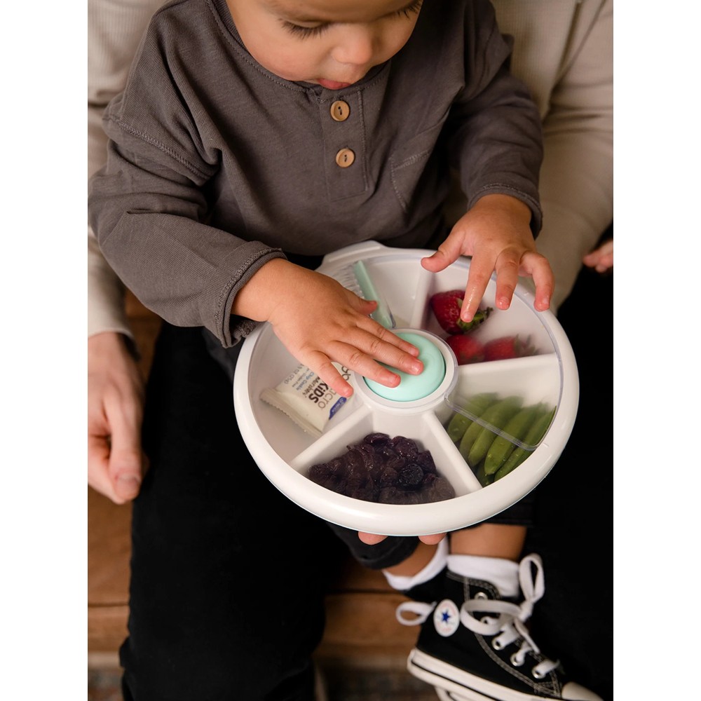 CAJA ALMUERZO GRANDE SNACK SPIN VERDE
