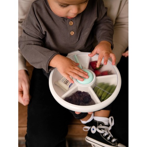 CAJA ALMUERZO GRANDE SNACK SPIN VERDE