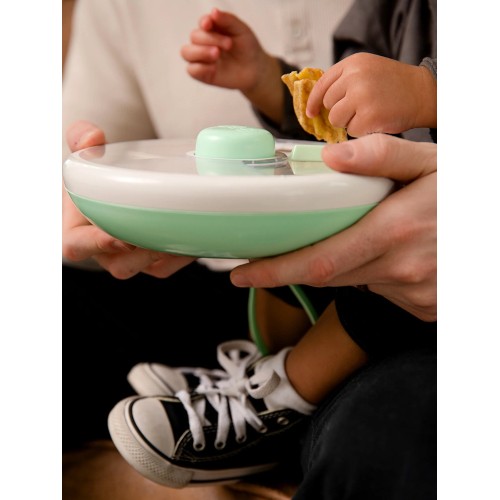 CAJA ALMUERZO GRANDE SNACK SPIN VERDE