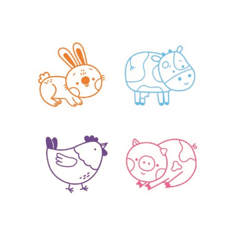 MIS 1 SELLOS DE ANIMALES GRANJA 2