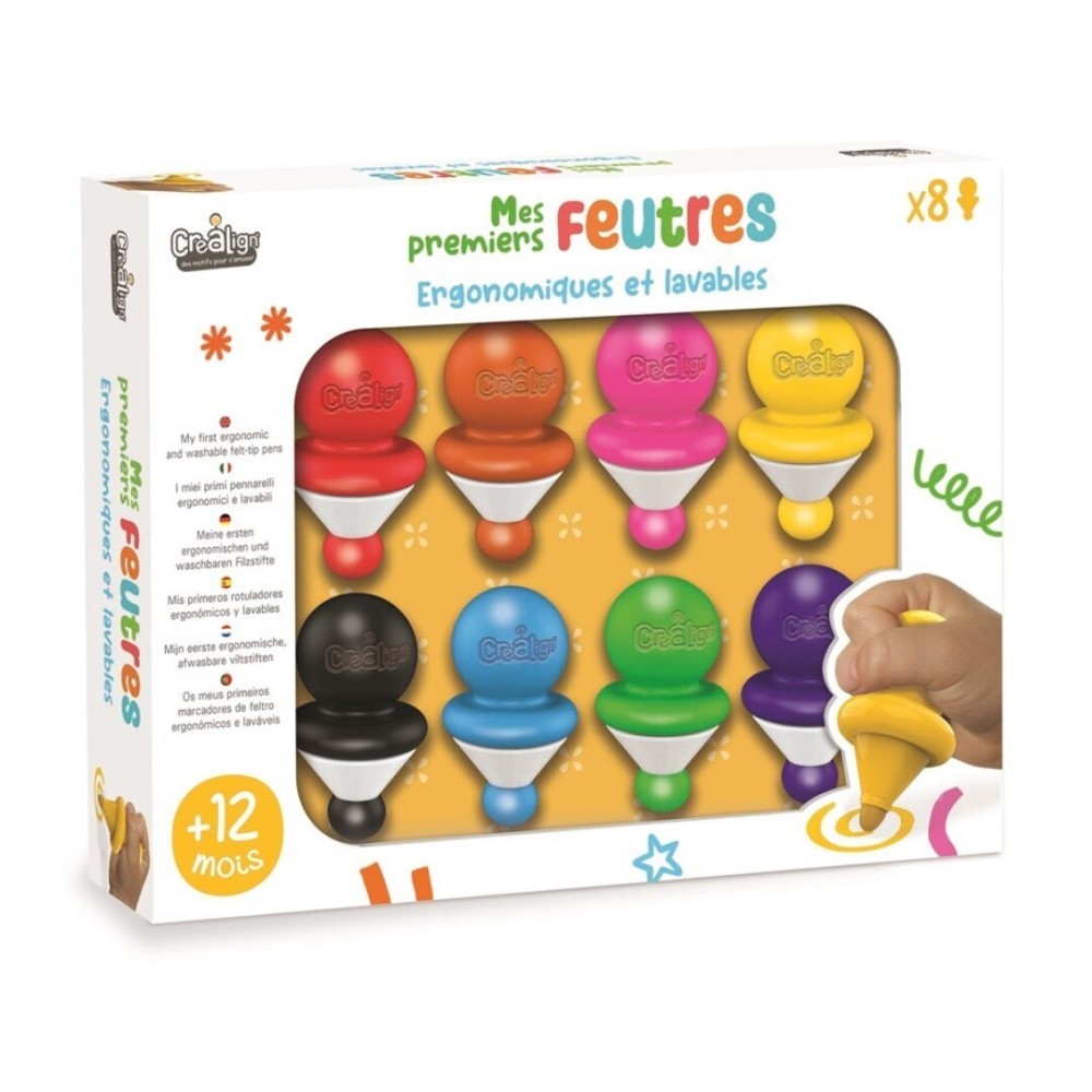 MIS PRIMEROS ROTULADORES 8 U