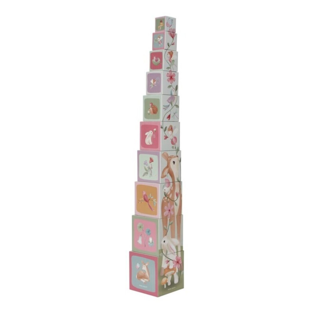 BLOQUES APILABLES FAIRY GARDEN ROSA