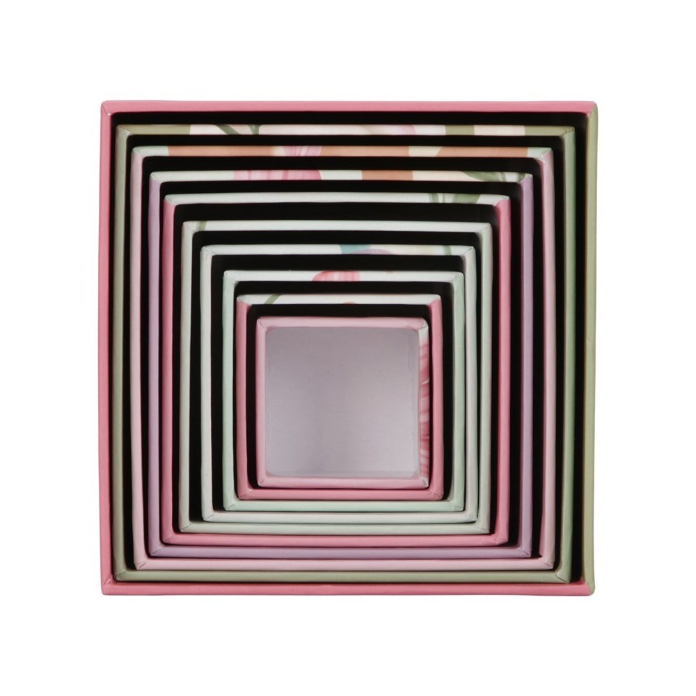 BLOQUES APILABLES FAIRY GARDEN ROSA