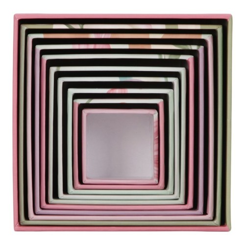 BLOQUES APILABLES FAIRY GARDEN ROSA