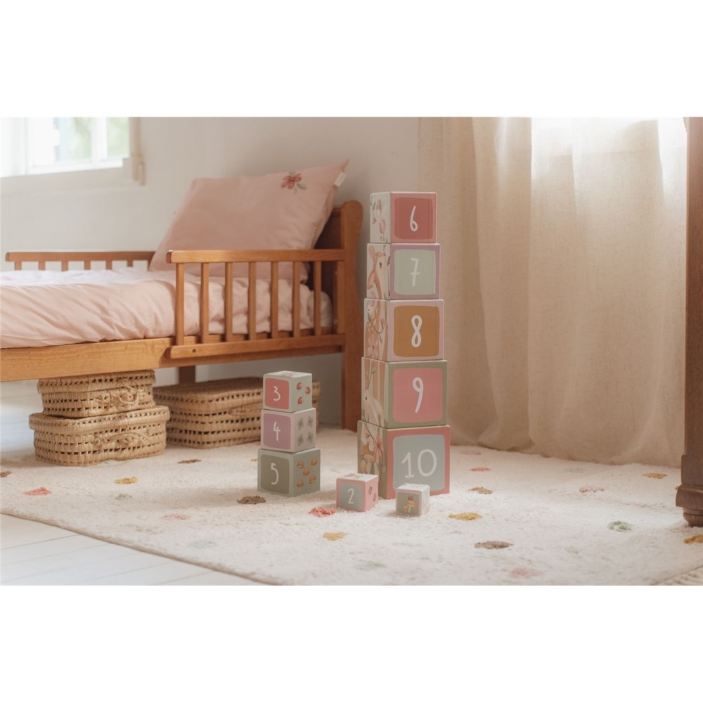 BLOQUES APILABLES FAIRY GARDEN ROSA