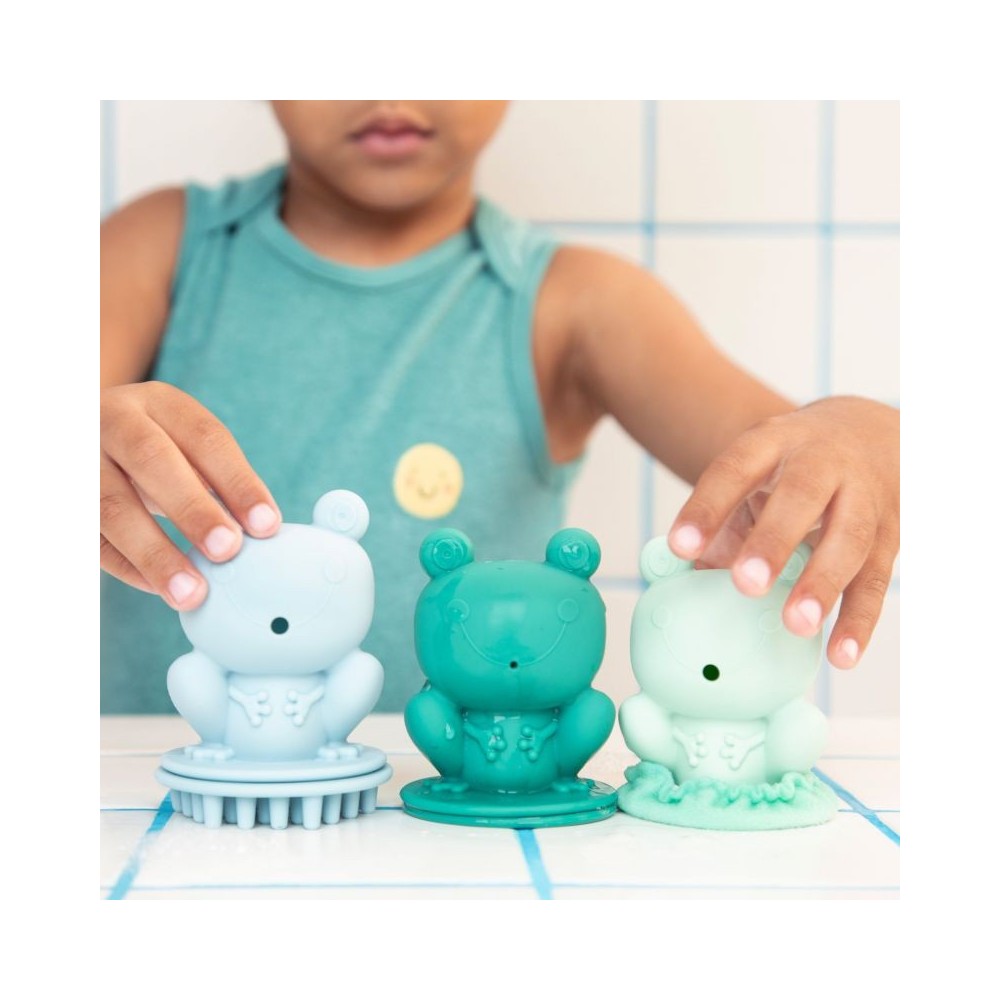 JUEGO DE RANA DE BAÑO