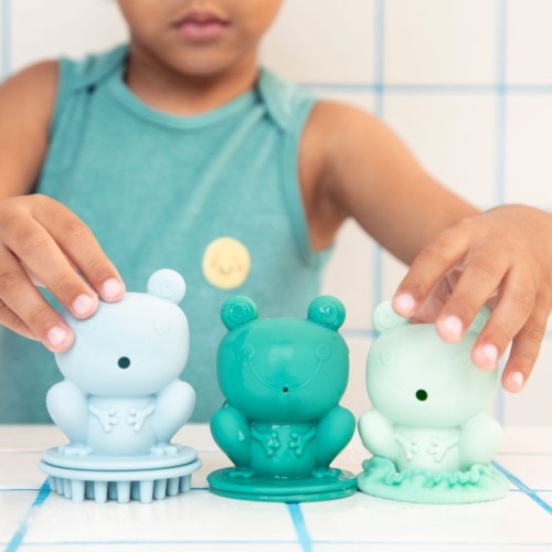 JUEGO DE RANA DE BAÑO