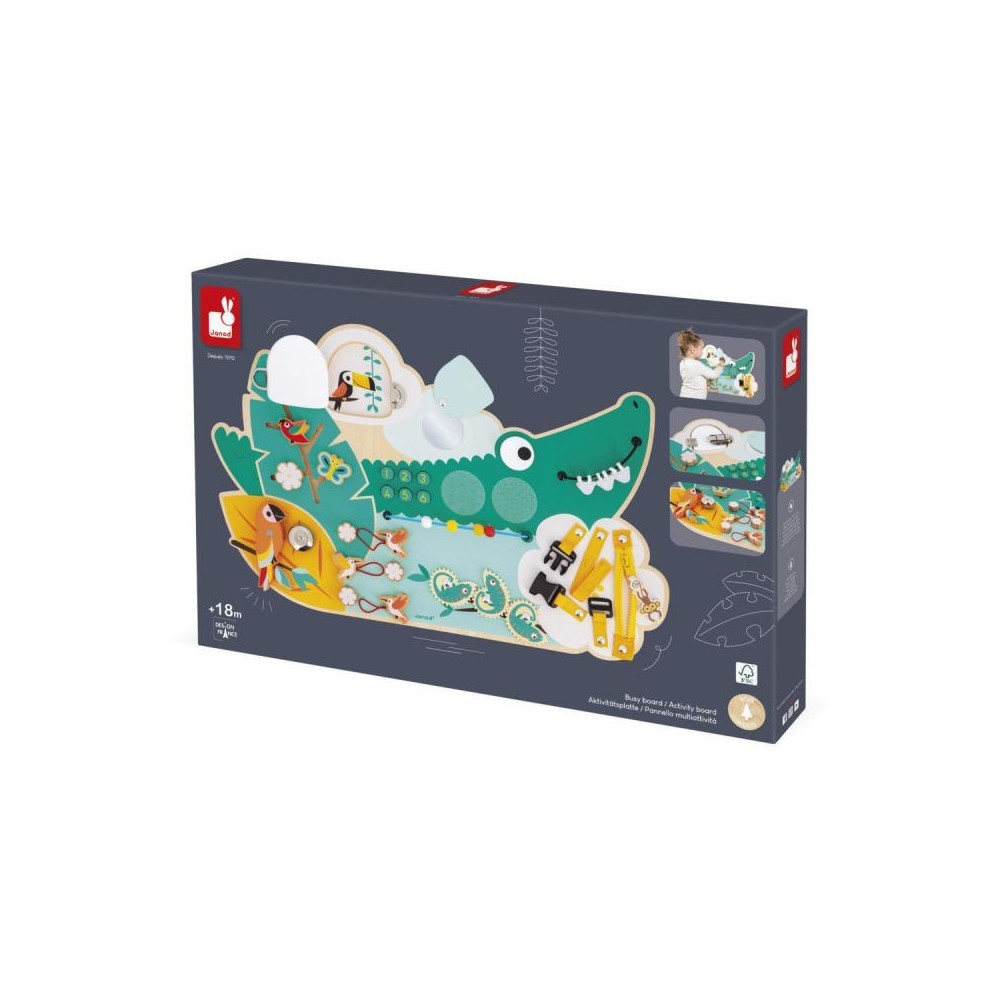 TROPIK-BUSY BOARD COCODRILO