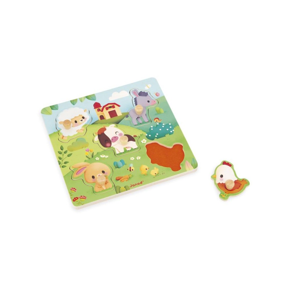 GRANJA-PUZLE TACTIL