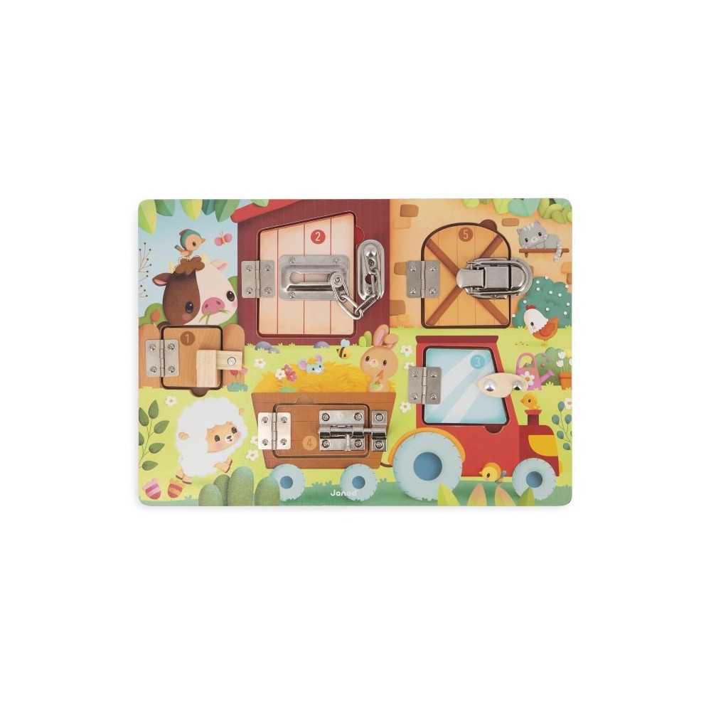 GRANJA-TABLERO DE CERRADURAS