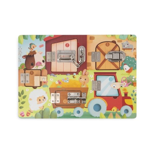 GRANJA-TABLERO DE CERRADURAS