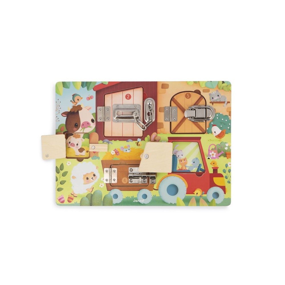 GRANJA-TABLERO DE CERRADURAS 2