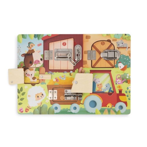 GRANJA-TABLERO DE CERRADURAS