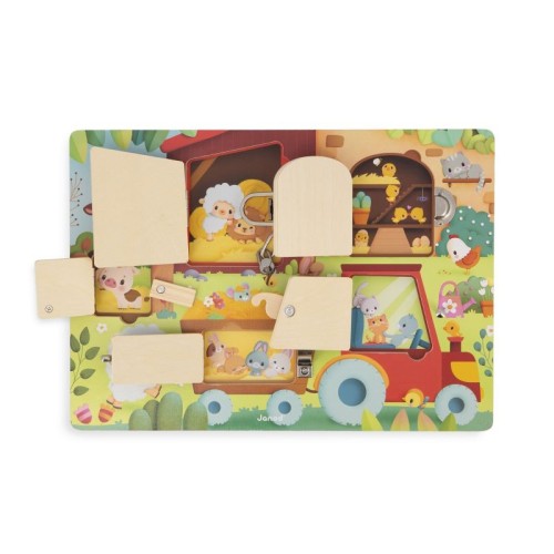 GRANJA-TABLERO DE CERRADURAS