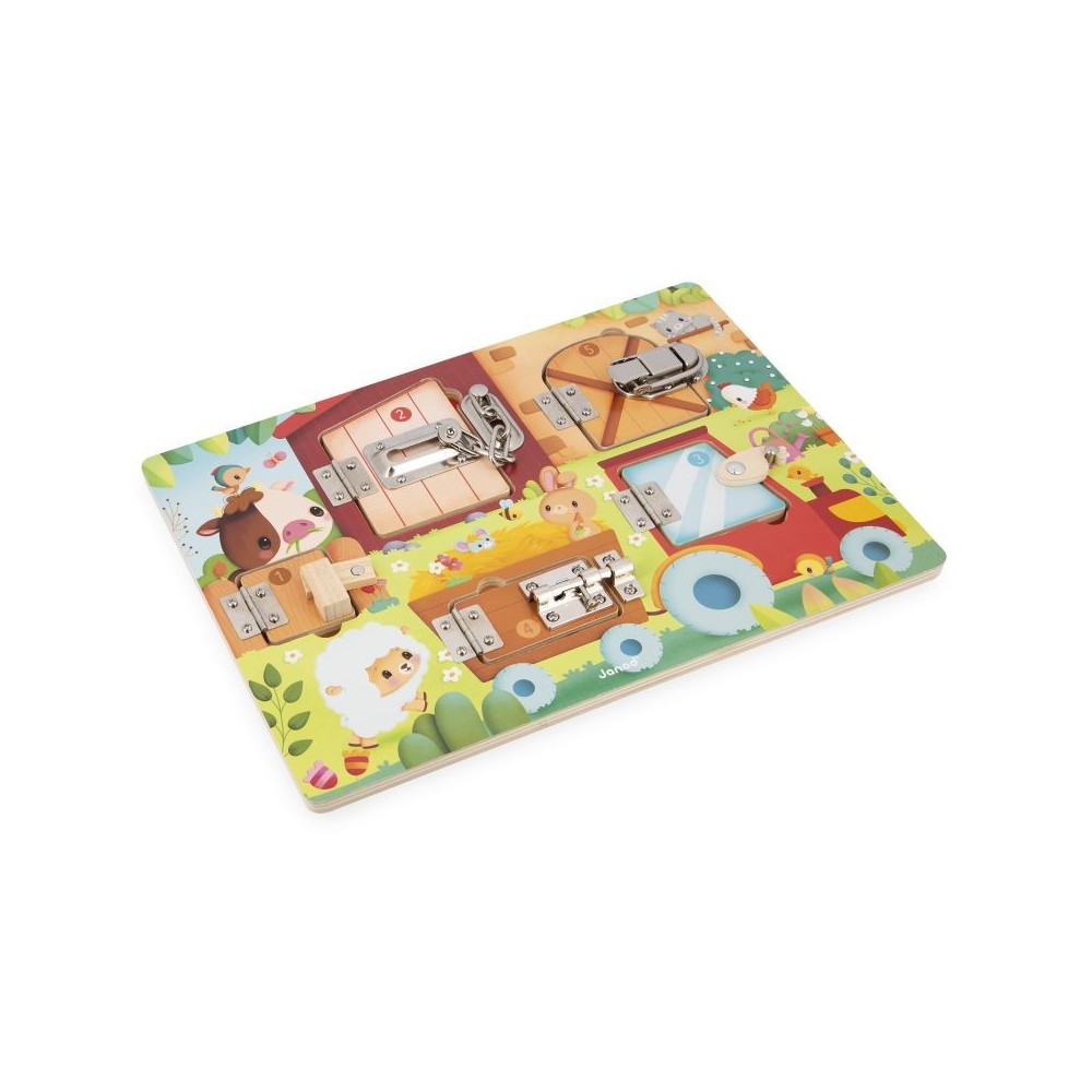 GRANJA-TABLERO DE CERRADURAS