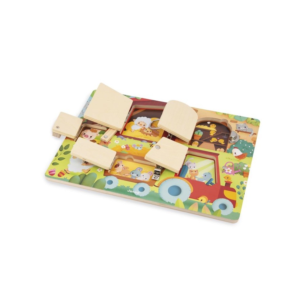 GRANJA-TABLERO DE CERRADURAS