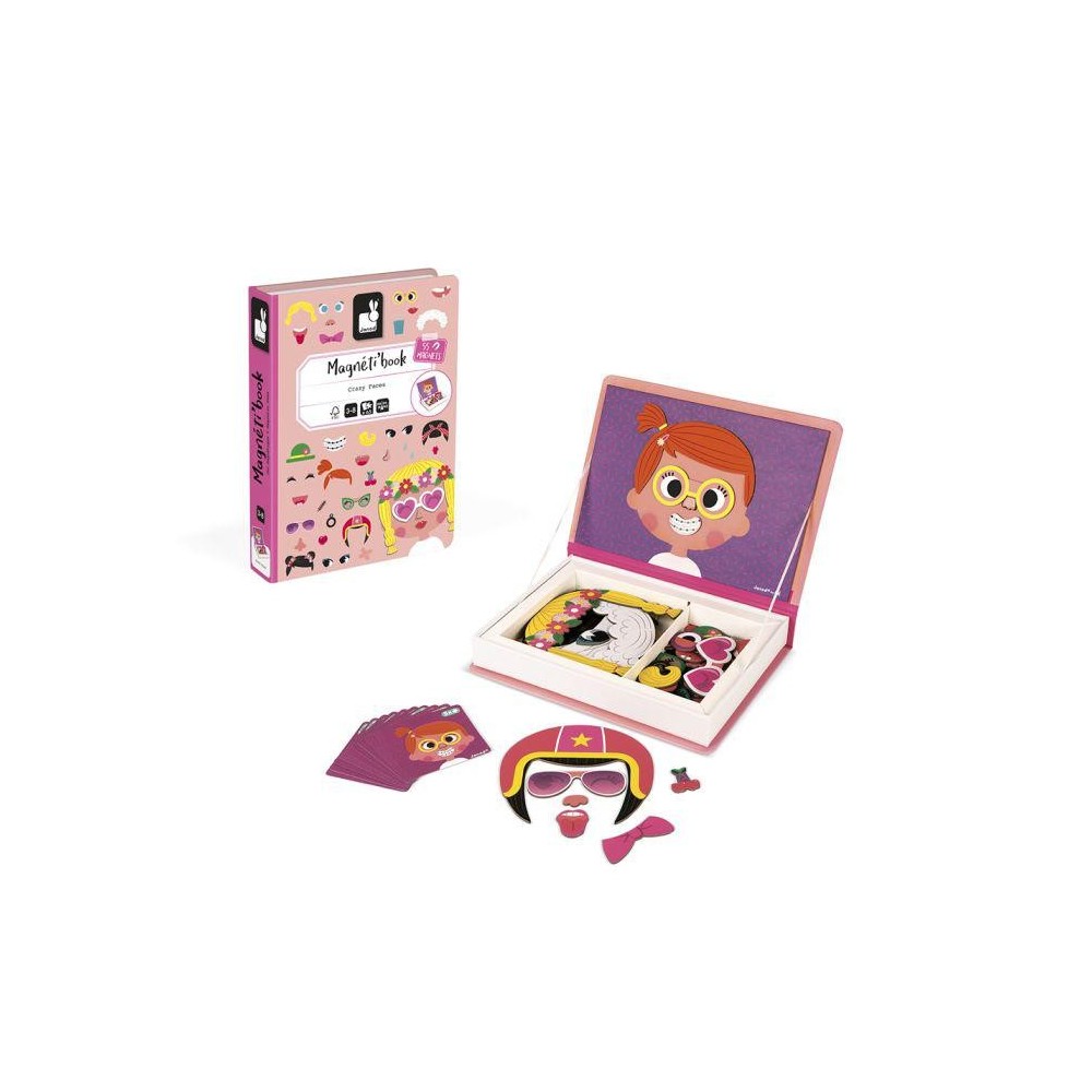 MAGNETIBOOK CRAZY FACE CHICAS