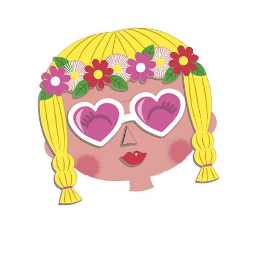 MAGNETIBOOK CRAZY FACE CHICAS