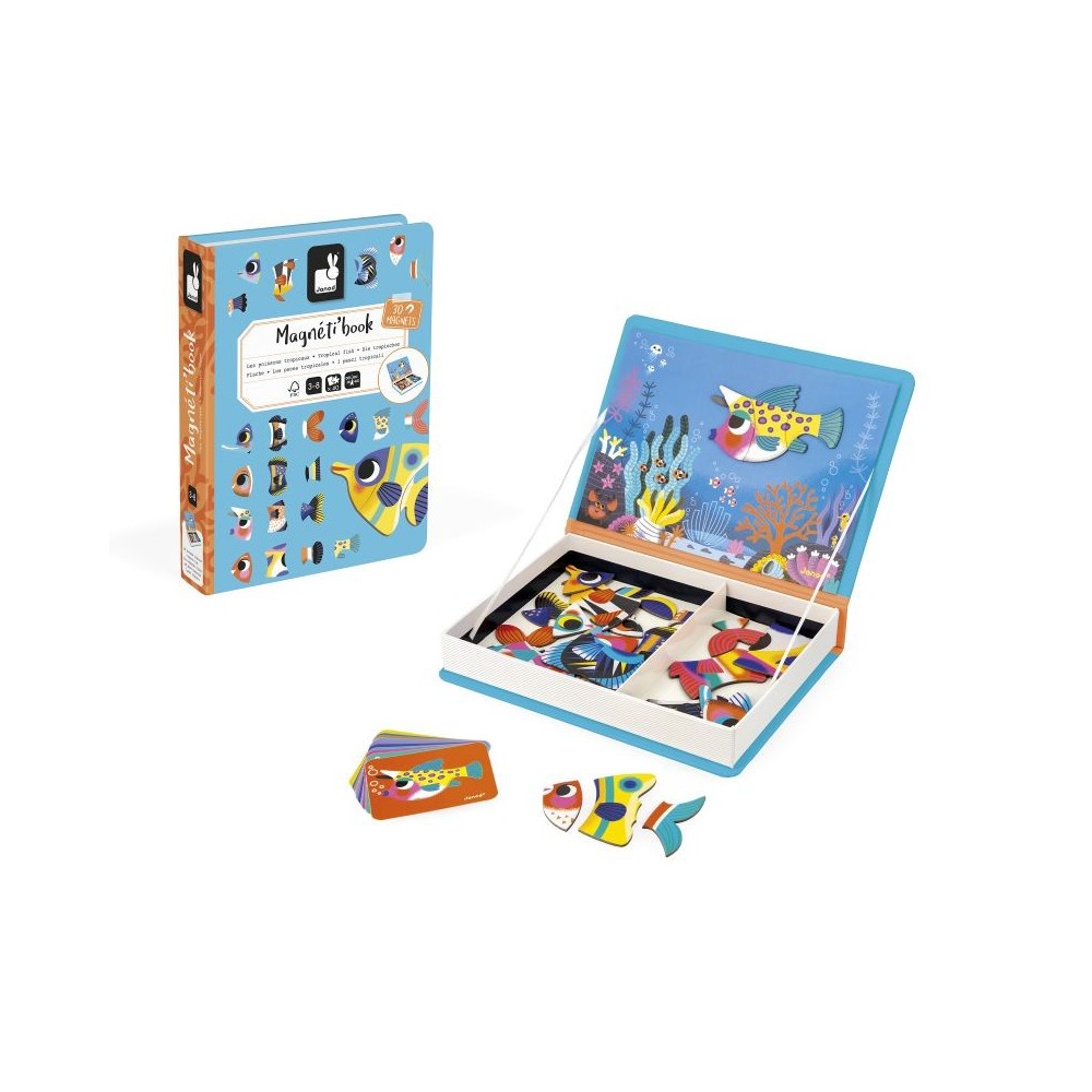 MAGNETI`BOOK PECES TROPICALES