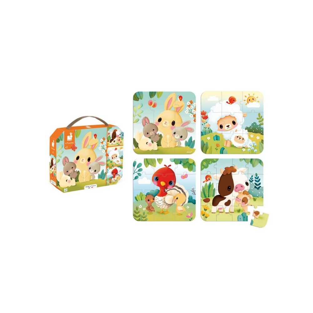 GRANJA-PUZLES EVOLUTIVOS ANIMALES