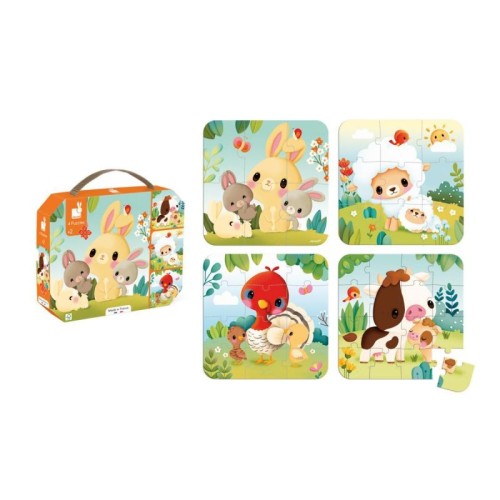GRANJA-PUZLES EVOLUTIVOS ANIMALES