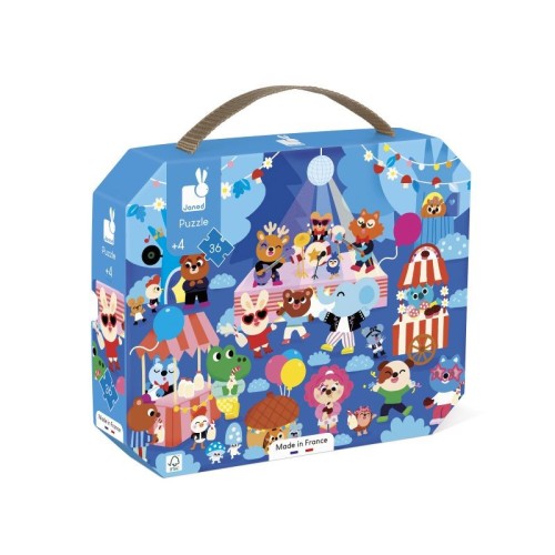 PUZLE FIESTA 36 PCS AZUL