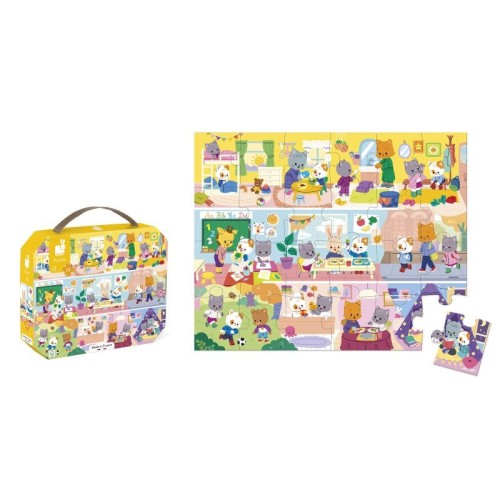 PUZLE LAS RUTINAS 24 PCS