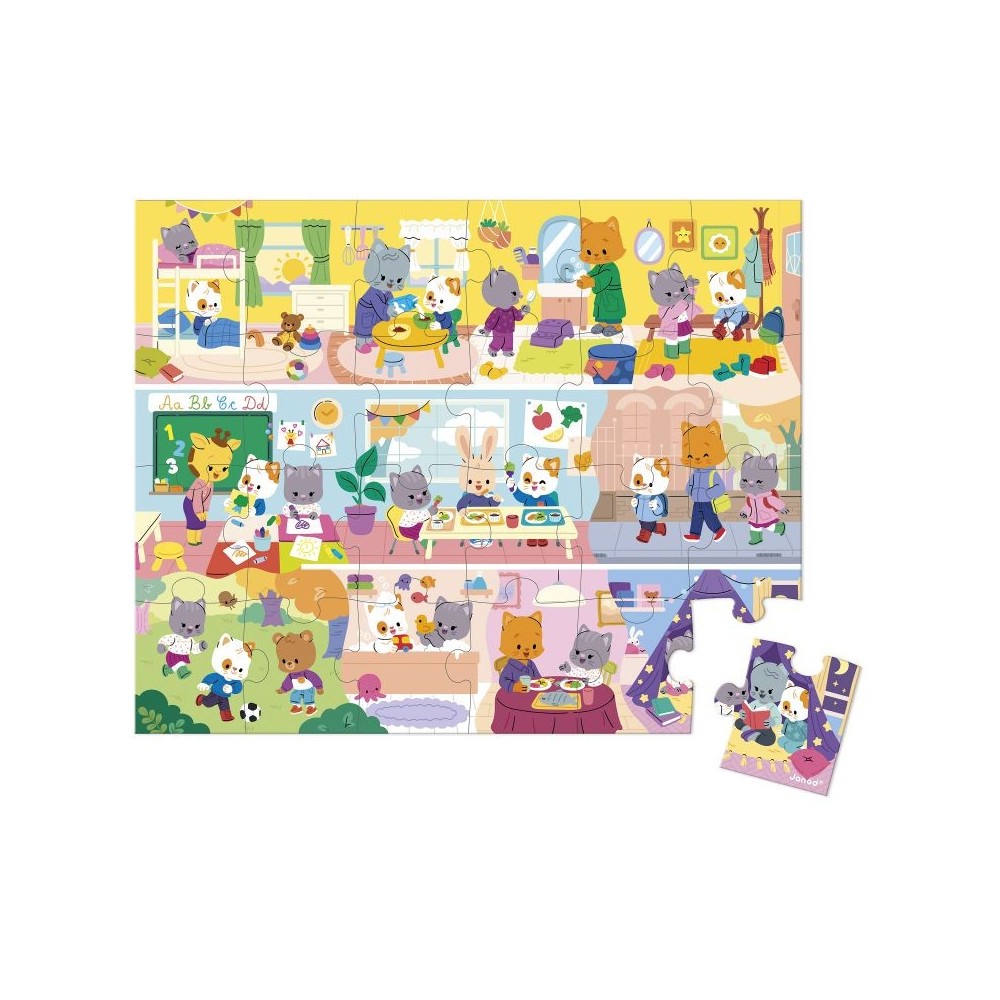 PUZLE LAS RUTINAS 24 PCS