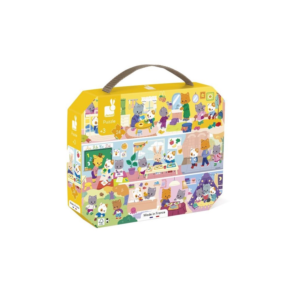 PUZLE LAS RUTINAS 24 PCS