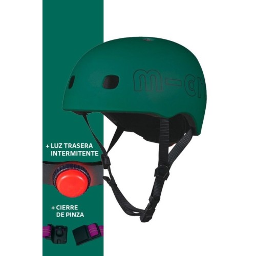 CASCO VERDE BOSQUE TALLA M