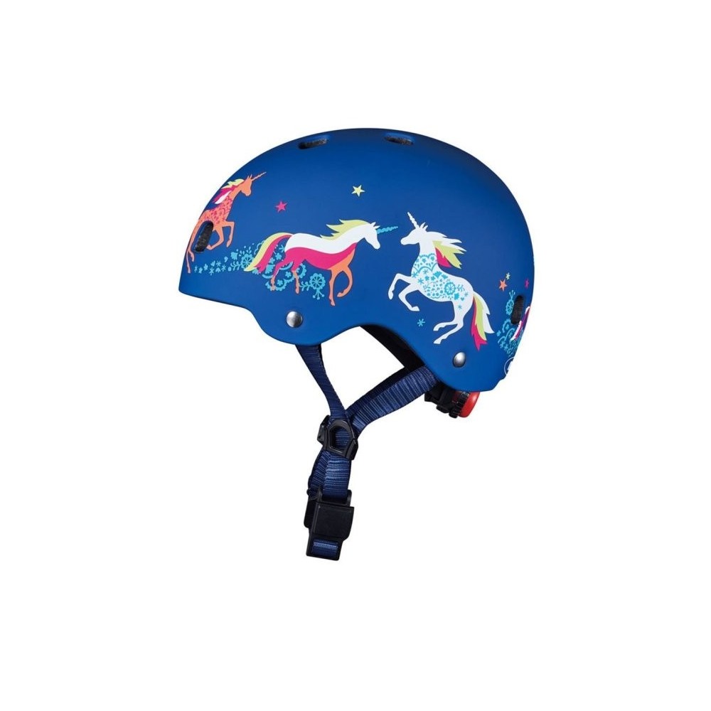 CASCO UNICORNIO AZUL