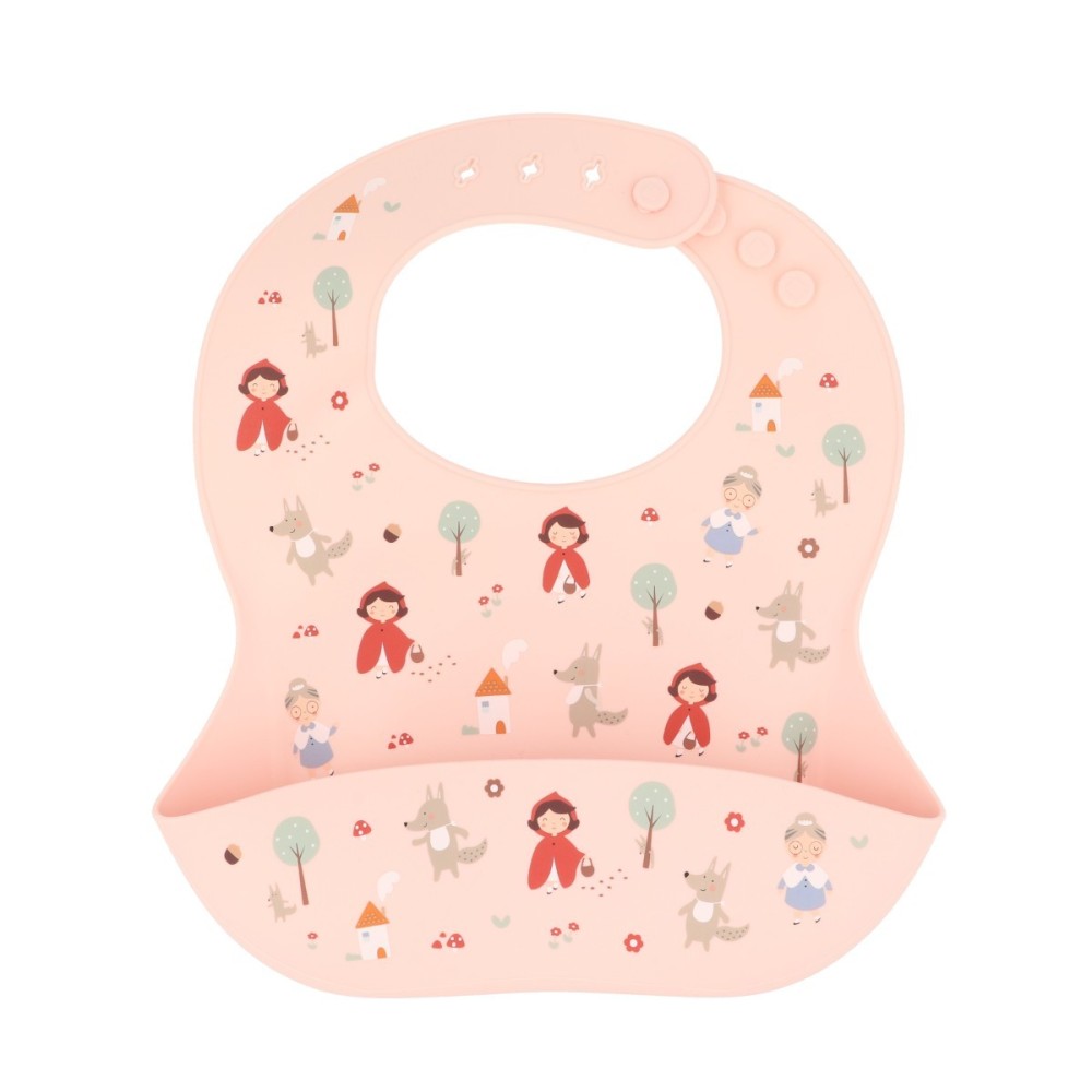 BABERO DE SILICONA LITTLE RED