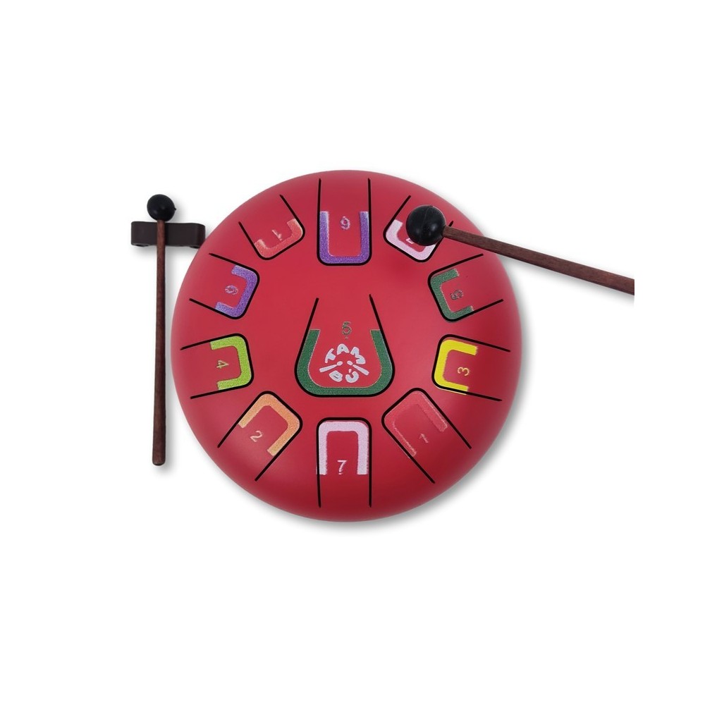 TAMBU 8 11 NOTAS ROJO MATE ROJO