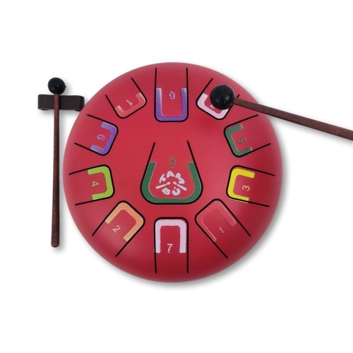 TAMBU 8 11 NOTAS ROJO MATE ROJO