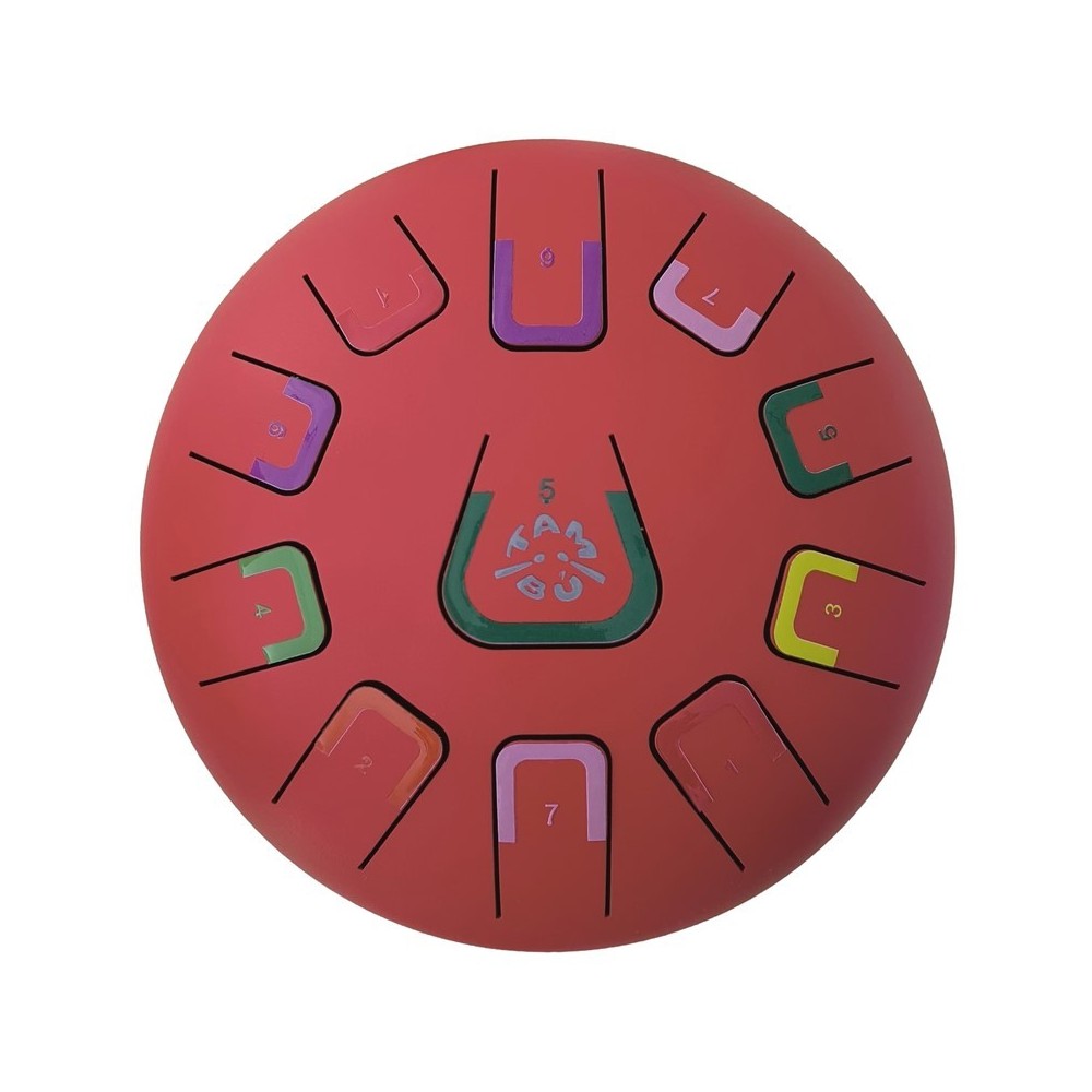 TAMBU 8 11 NOTAS ROJO MATE ROJO