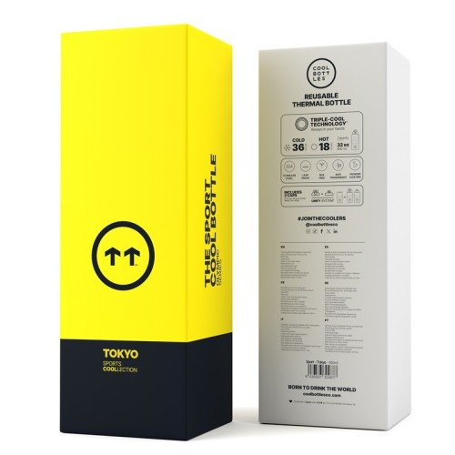 THE SPORT BOTTLE 950 ML. AMARILLO