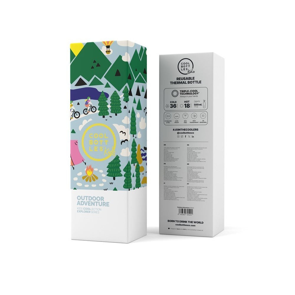 THE KIDS BOTTLE 500 ML OUTDOOR ADVENTURE