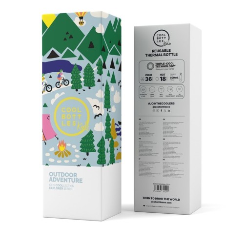 THE KIDS BOTTLE 500 ML OUTDOOR ADVENTURE