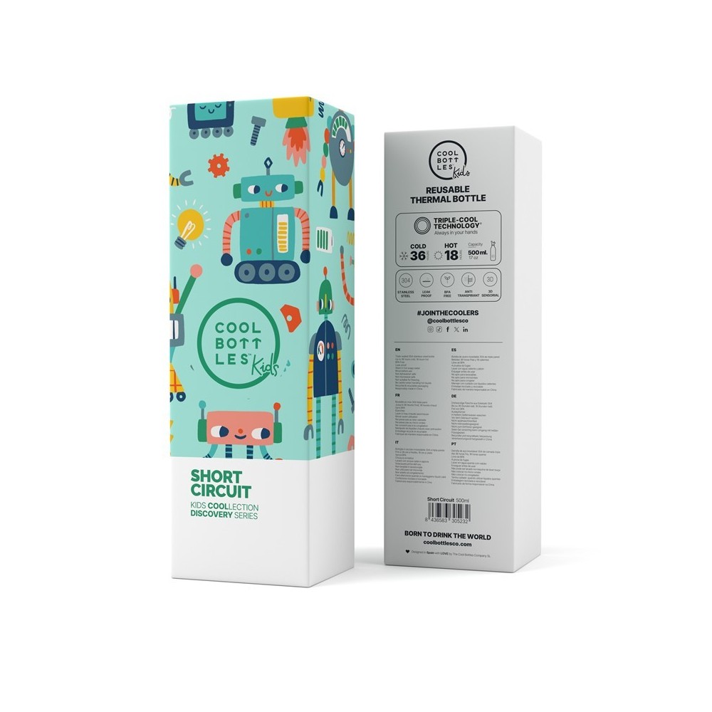 THE KIDS BOTTLE 500 ML SHORT CIRCUIT