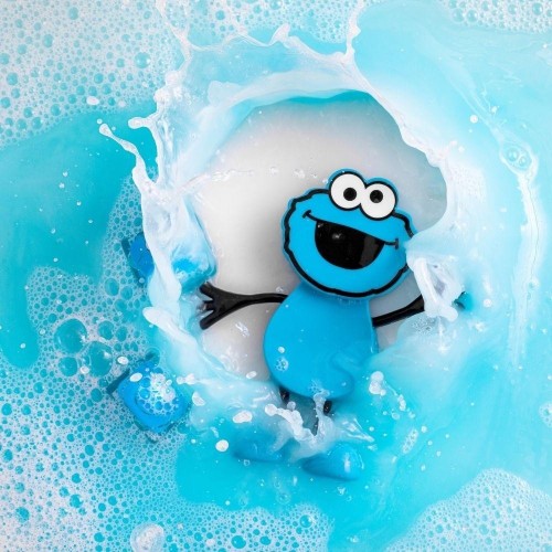 SET PERSONAJE+ 2 CUBOS COOKIE AZUL MONSTER COOKIE