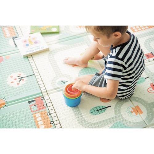 ALFOMBRA DE JUEGOS TOWN JUNGLE