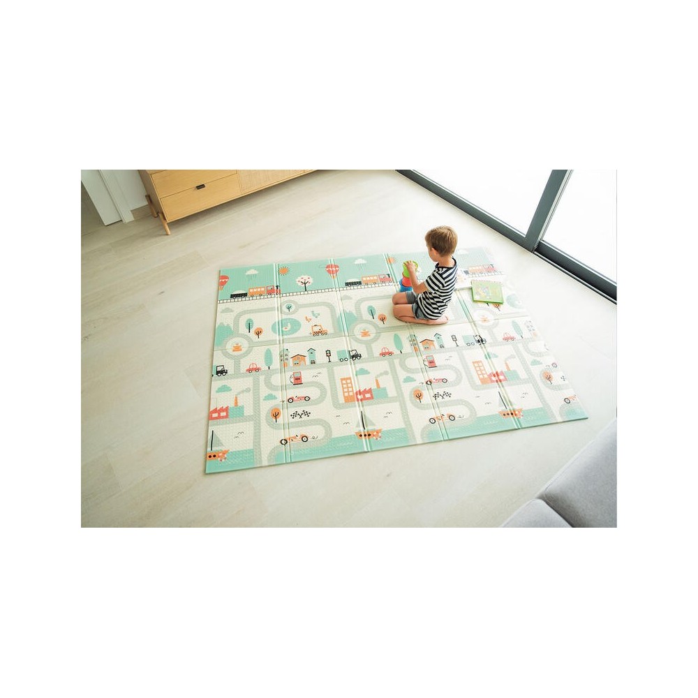 ALFOMBRA DE JUEGOS TOWN JUNGLE