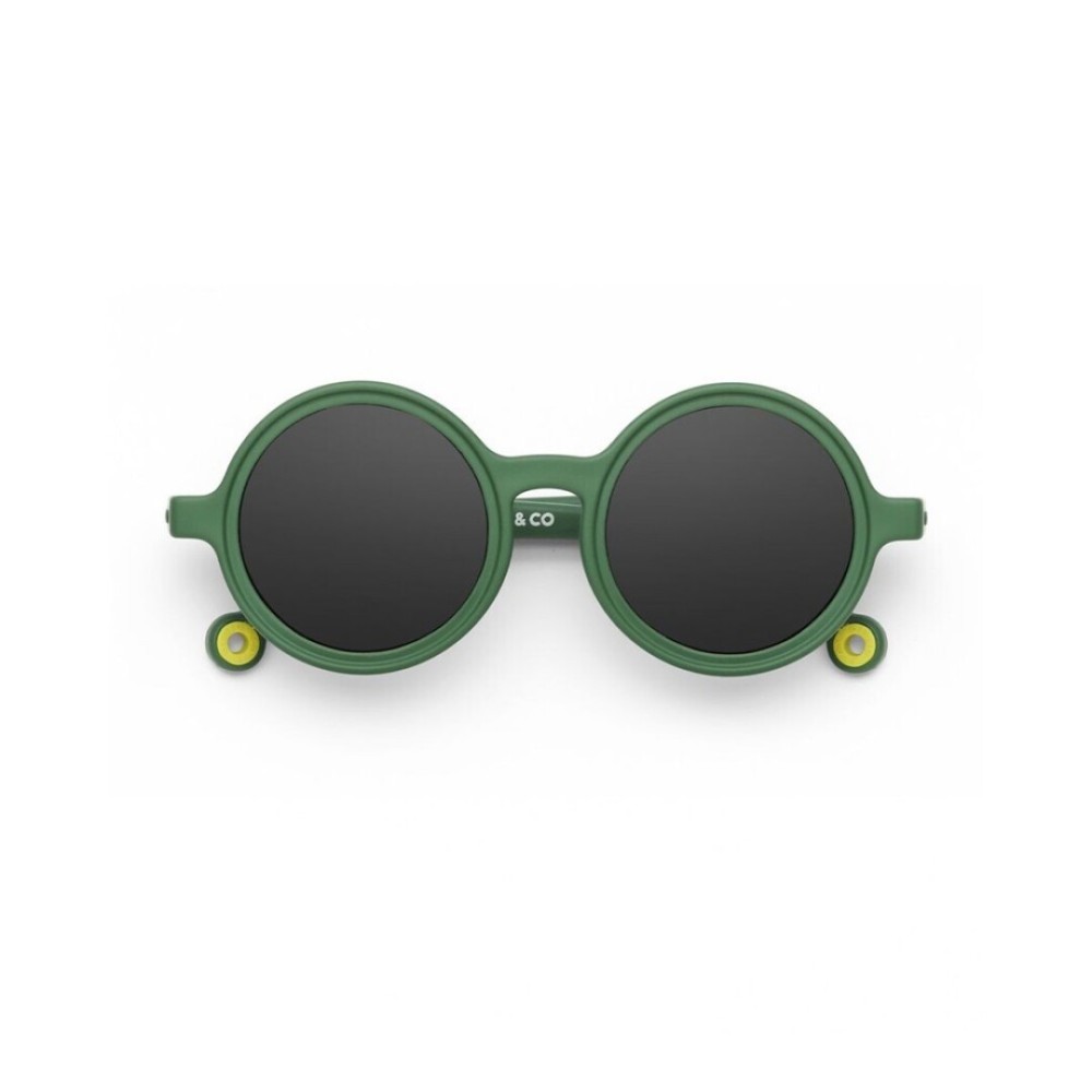 GAFAS SOL ROUND CACTUS GREEN 0-18 M
