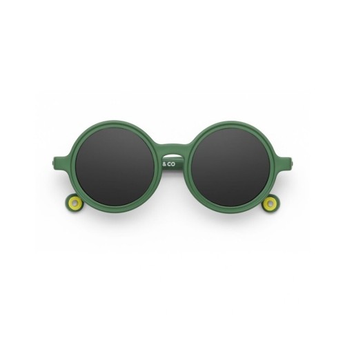 GAFAS SOL ROUND CACTUS GREEN 0-18 M