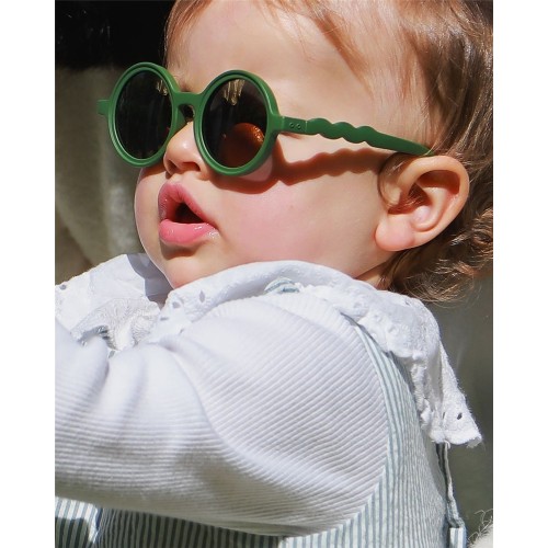 GAFAS SOL ROUND CACTUS GREEN 0-18 M