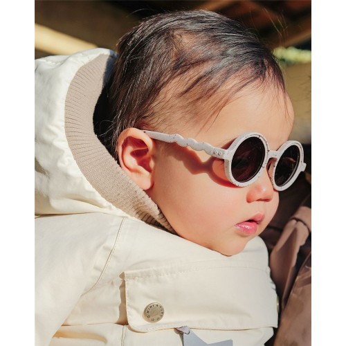 GAFAS SOL ROUND VANILLA BROWN 0-18 M